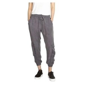 NEW JOHNNY WAS Grey Ramble Cargo Pull-On Pant Joggers